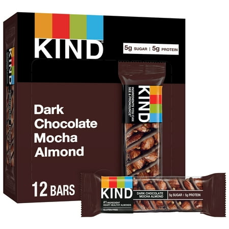 UPC 602652171819 product image for KIND Nut Bars  Dark Chocolate Mocha Almond  1.4 oz  12 Count | upcitemdb.com