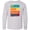 AC-Heather Grey, variant on Inktastic Eat Sleep Theatre Repeat Drama for Actor Long Sleeve Youth T-Shirt