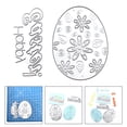 thumbnail image 3 of 2 Sets Easter Theme Pattern Dies Handmade Stencils Cutting Dies for DIY, 3 of 7