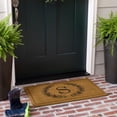 thumbnail image 2 of Mohawk Home Laurel Monogram S Low Pile Printed Faux Coir All Weather Eco Friendly Indoor/Outdoor Doormat, Natural, 2' X 3', 2 of 5