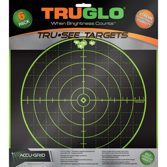 Truglo 100 Yard Target, 12" x 12"