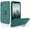 Dark Green (Ring Holder Design), variant on iPhone XS Case, Phone Case iPhone X/10, Slim Silicone Soft Rubber Shockproof Protective 360° Ring Holder Kickstand Drop Protection Bumper Cute Girl Women Boy iPhone X/Xs/10 Cover, Deep Purple