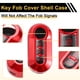 thumbnail image 5 of Funda de Llave de Auto de Silicona TPU Roja Única para Fiat 500 - Funda de Control Remoto de 3 Botones, 5 of 6