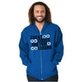 thumbnail image 5 of Cheat Codes For Losers Video Gamer Zip Up Hoodie Men's Women's Brisco Brands S, 5 of 6