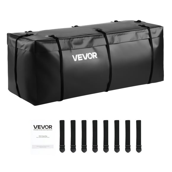 VEVOR Hitch Cargo Carrier Bag 46.65 x 20.08 x 19.69 in (12 Cubic Feet) Waterproof