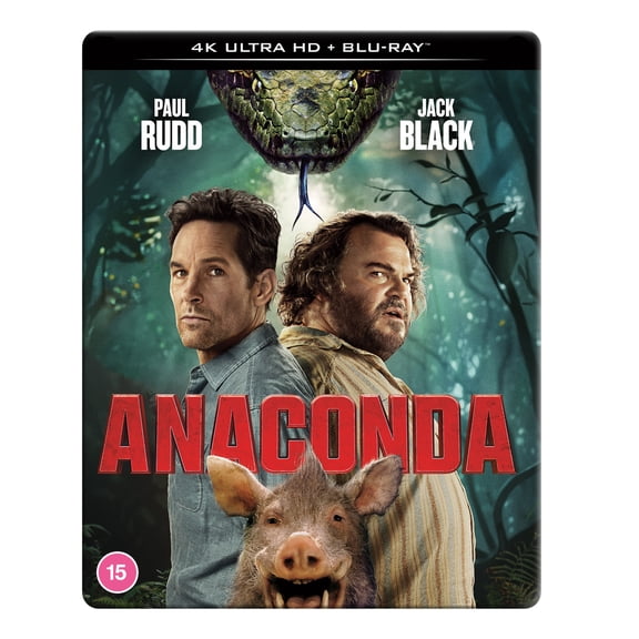 Anaconda Limited Edition 4K UHD Steelbook (4K Ultra HD) John Billingsley Ben Lawson Paul Rudd