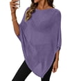 thumbnail image 2 of Womens Sheer Knit Poncho Crochet Summer Tops See Through Mesh Spring Sweaters Beach Cover Ups for Women 2026, One Size, 2 of 8