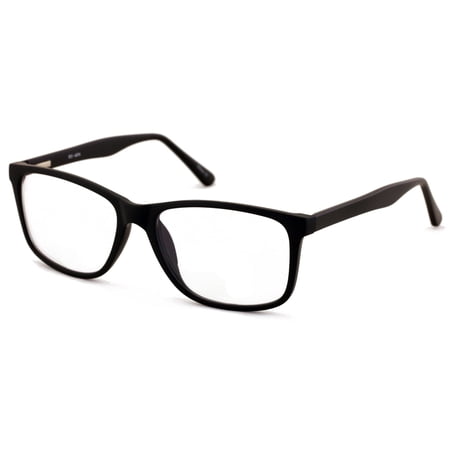 Men XL wide reading glasses clear lens optical reader Anti Blue Blocker UV 150mm +2.50