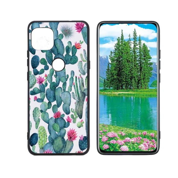 Cactus-145 Phone Case, Degined for Motorola G 5G Case Men Women, Flexible Silicone Shockproof Case for Motorola G 5G