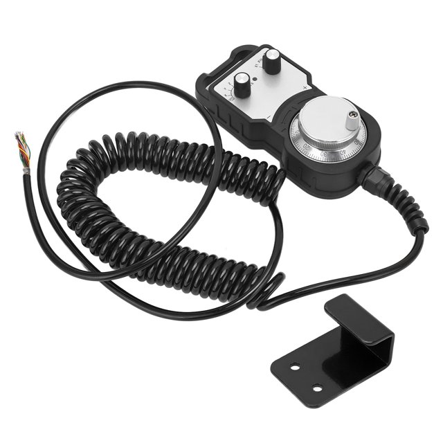Volante CNC 100PPR 6 ejes 3 engranajes carcasa ABS resistente al desgaste MPG colgante volante para sistema CNC VoborMX herramienta