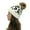White, variant on Herrnalise Women Casual Leopard Stitching Outdoor Plush Hats Crochet Knit Beanie Cap