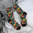 thumbnail image 5 of Vsdgher Colored Guitars Crew Socks for Men & Women, Breathable Casual Athletic Ankle Socks, 5 of 6