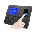 thumbnail image 1 of Intelligent Biometric Fingerprint Time Attendance Machine with 3.2 Inch TFT Display Screen Battery Time Clock Fingerprint Password Employee Checking-in Recorder Reader Support USB Disk Ether, 1 of 7