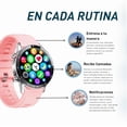thumbnail image 2 of Smartwatch Bluelander con Monitor de Actividad, Sueño y Oxígeno, Notificaciones, Pantalla Táctil, Reloj Inteligente Compatible con Android y iOS, Rosa, 2 of 5