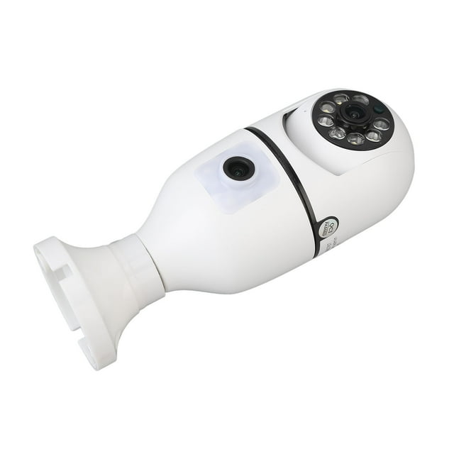 Cámara De Seguridad, Cámara De Seguridad Con Bombilla 110-220V 2 WayTalk E27 1920 X 2160 Para El Hogar