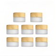 thumbnail image 1 of Set de 8 frascos de vidrio esmerilado Doromy para cosméticos de 5 ml, 1 of 6