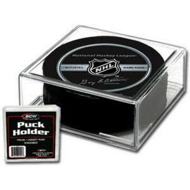 Hockey puck plastic display case holder (BCW)