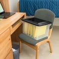 thumbnail image 5 of Sterilite Versatile Clear Organizing Storage File Box with Lid (12 Pack), 5 of 10