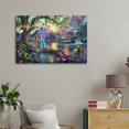 thumbnail image 3 of The Princess And The Frog Wall Art Poster Scroll Canvas Painting Picture Living Room Decor Home 24x36inch(60x90cm), 3 of 6