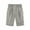Grey, variant on Shorts For Girls Kids Drawstring Elastic Waist Shorts Casual Solid Color Letter Print Knee Length Shorts With Pockets Lightweight Pants Size 3-4 Years