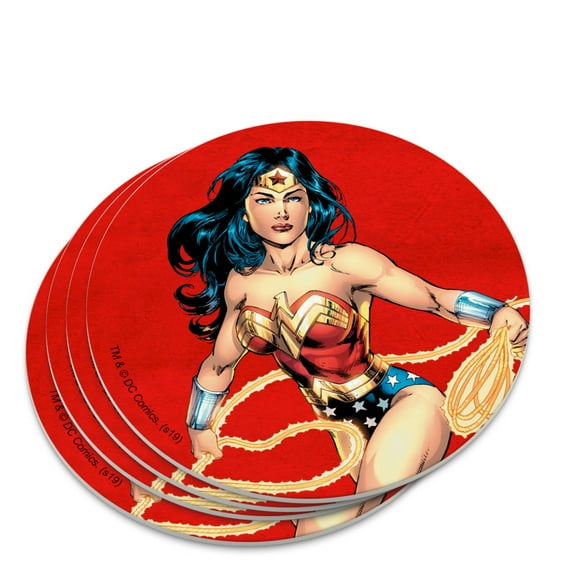 Wonder Woman Character Novelty Coaster Set