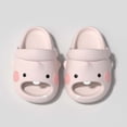 thumbnail image 2 of sususu Toddler Clogs Kids Clogs for Girls Boys Cute Cartoon Garden Clogs on Water Shoes One-Foot Slide Slipper Waterproof Beach Pool Outdoor Bathing Shower Slippers Pink 3.5-4 Years, 2 of 5