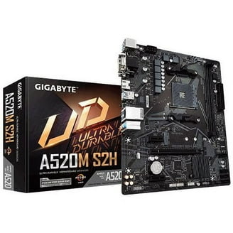 ASRock A520M-HDV Micro ATX AMD Motherboard, AM4 AMD A520 SATA 6Gb