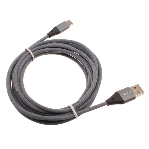 Extra Long 10ft USB-C Cable Compatible With Amazon Fire HD 10 (9th Gen 2019) - Fast Charger Power Cord Type-C Sync Wire