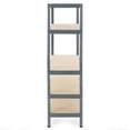 thumbnail image 3 of Trestles 36 x 72 Pouces 5 Étagères Métalliques Réglables pour Garage, Capacité de 800 lb, 3 of 6