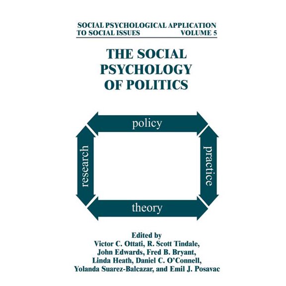 Social Psychological Applications to Soc The Social Psychology of Politics, (Paperback)