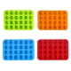 thumbnail image 1 of 4 moldes de silicona para mini muffins, mini molde para magdalenas, 24 tazas, mini moldes para muffins, bandeja de goma antiadherente para hornear y moldes para bombas de grasa de silicona, 1 of 5