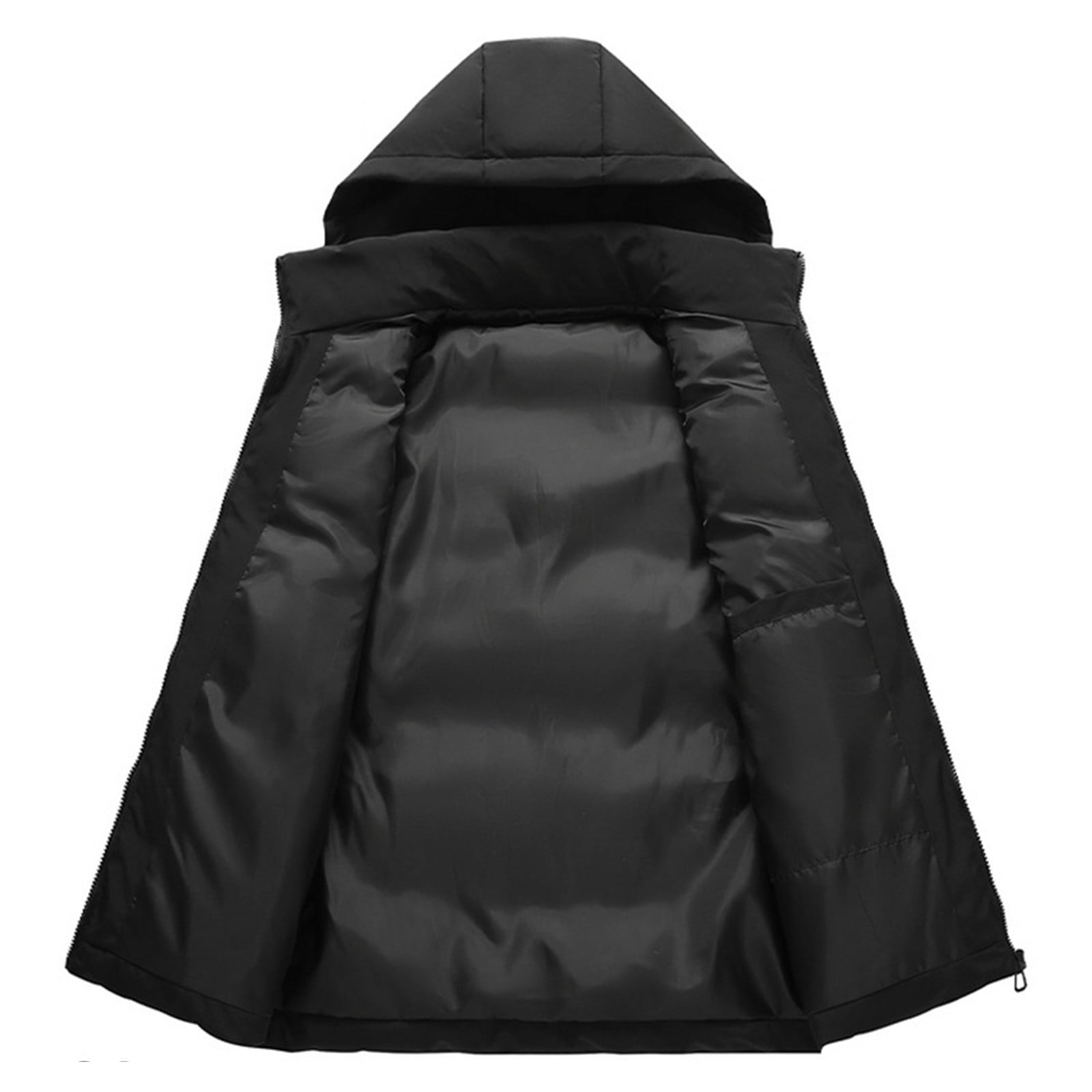 ZACPNCV Mens Lightweight Softshell Vest Windproof Sleeveless Jacket Zip Up Fleece Lined Vest Outerwear for Golf Running