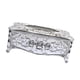 thumbnail image 4 of Caja de cosméticos acrílica Retor, caja de cosméticos, caja de toallas cónica, estilo europeo Plata, 4 of 6