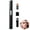 Black, variant on FACEGA Eyebrow Razor,Electric Eyebrow Razor Facial Razor,Beginner Friendly Easy Operation Razors for Women,Gold