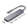 thumbnail image 4 of CIYISON Sleek USB C Hub Adapter with 4K Port,100W Power Delivery,Type C Female Data Port, 4 of 8