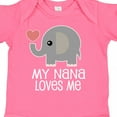thumbnail image 4 of Inktastic Nana Loves Me for Grandkids Boys or Girls Baby Bodysuit, 4 of 5