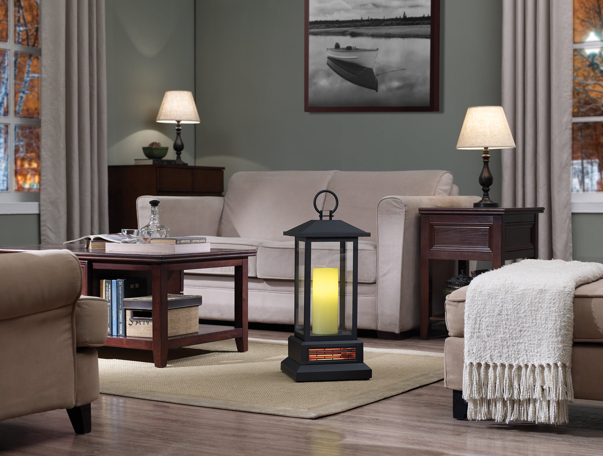 29” duraflame® Infrared Quartz Electric Lantern Heater
