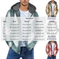 thumbnail image 4 of Men's Plaid Shirt Dqueduo Men's Flannel Plaid Hooded Long Sleeve Button Front Casual Shirt Jacket, Multiple Styles Yellow M, 4 of 6