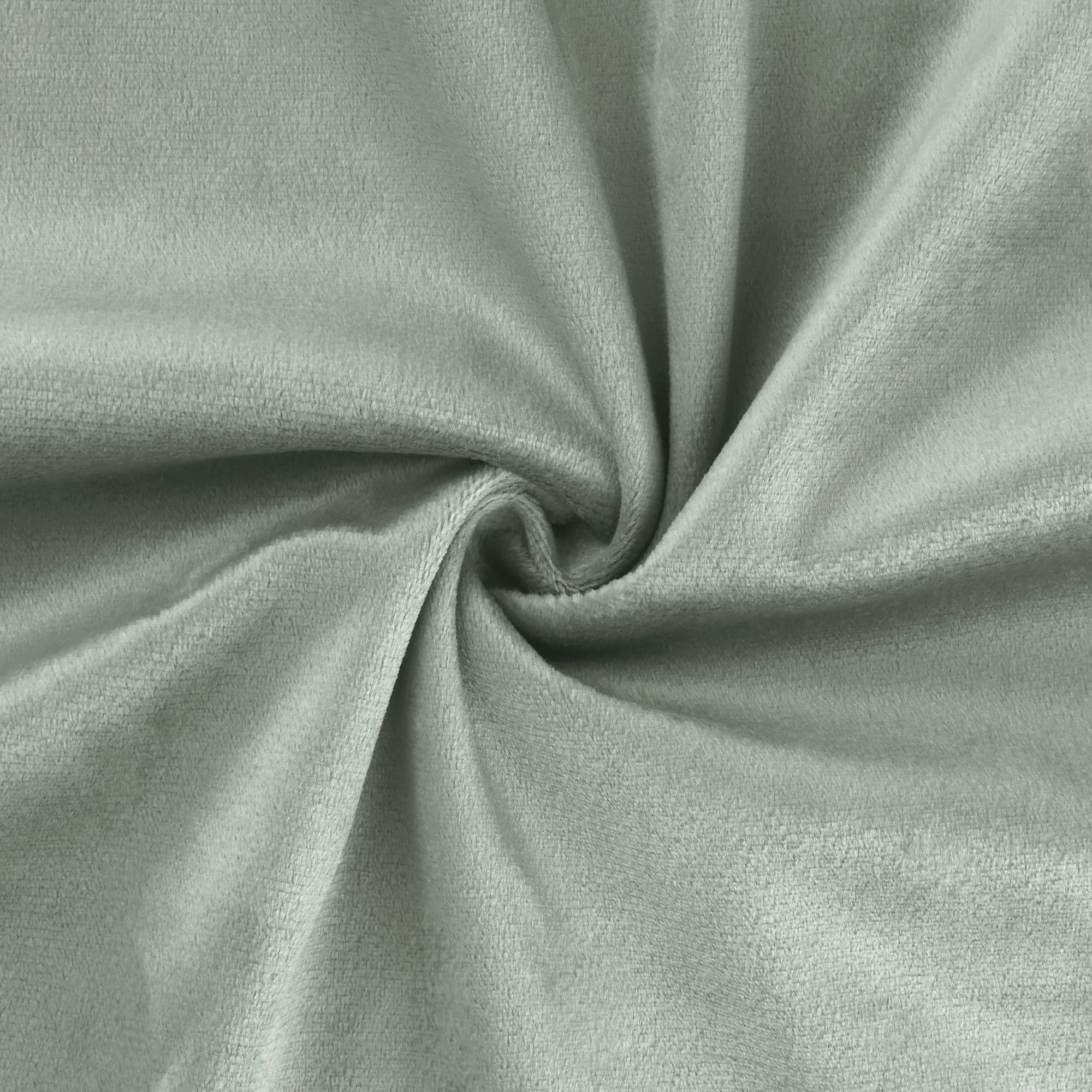 Unique Bargains Velvet Modern Zipper Cushion Decorative Throw Pillow Covers (2 Count) Gray 12" x 20"