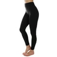 thumbnail image 6 of 5 Pack Kuda Moda Queen Size Warm Fleece Lined Thick Brushed Full Length Leggings Tights L-XL-2XL, 6 of 7