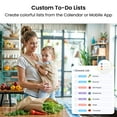 thumbnail image 6 of ApoloSign 21.5 inch Digital Calendar, Dual-Mode Smart Wall Planner & Interactive Display Electronic Touchscreen Chore Chart for Family Schedules, Sync Calendars, No Subscription (Teak), 6 of 17