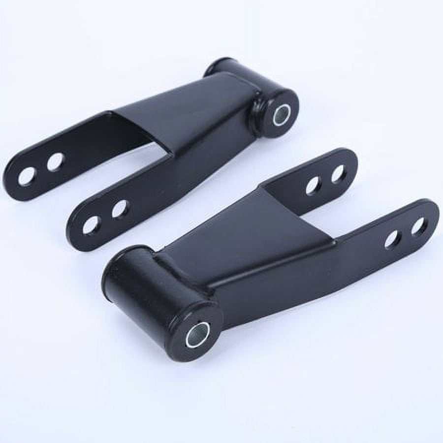 Kojem Adjustable Rear Lowering Leveling Lowering Shackles Drop Kit for 1988-2019 Chevy Silverado GMC Sierra C1500 Truck 1500 1"-2"