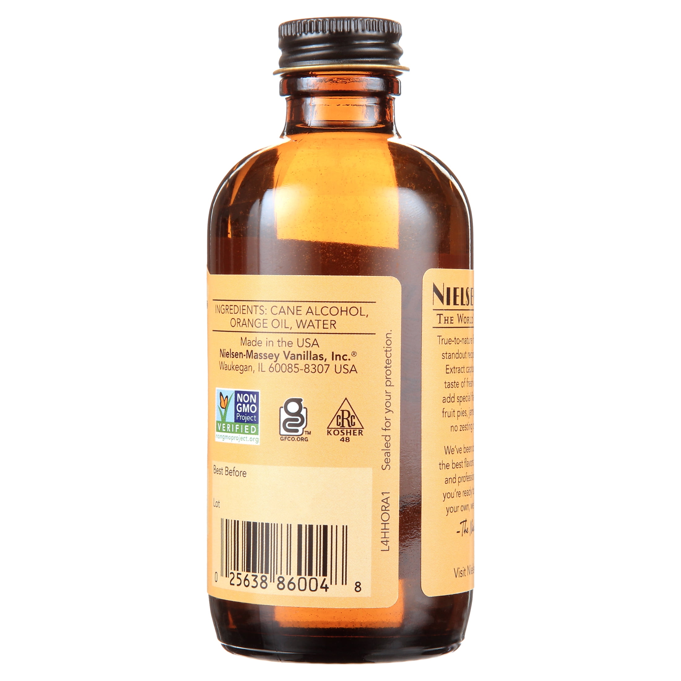 Nielsen-Massey Pure Orange Extract, 4 oz. - Walmart.com