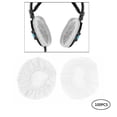 thumbnail image 3 of Cubierta para auriculares, desechable, súper elástica, a prueba de gérmenes, desodorizante y Blanco L, 3 of 9