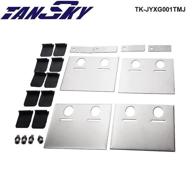 Universal JDM Car Racing Drift Stainless Steel Oil Pan Baffle Mount Plate Kit Tk-JYXG001TMJ~2262