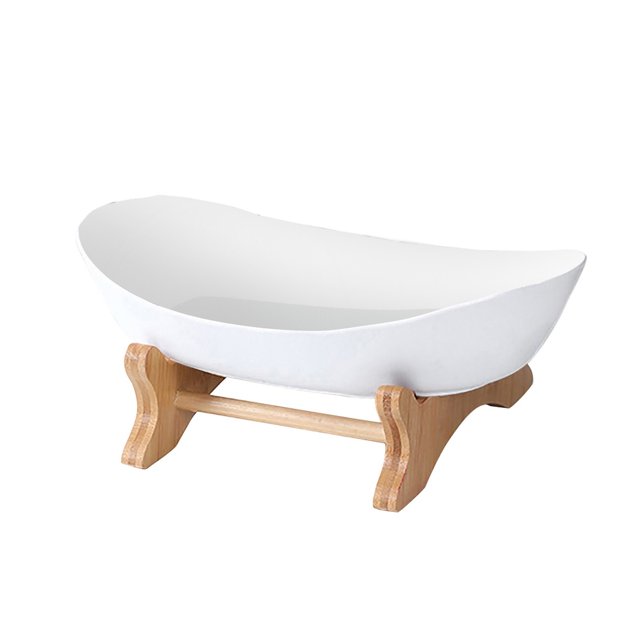 Ynlkorvg Fruit Plate Fruit Tray Basket Wooden Frame Stand Multi Layer Candy Snack Plate Fruit Shelf Table Decoration