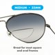thumbnail image 4 of Lentes de lectura STICKTITE LENS tamaño mediano de 32 mm bifocales, 4 of 7