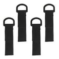 thumbnail image 3 of 4pcs Hanging Belt Carabiner KeyHook Webbing Buckle Clip Backpack Black, 3 of 7