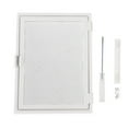 thumbnail image 4 of Mosquitera para puerta y , fácil de instalar, transpirable, para el hogar, malla pequeña con herramienta de montaje para hotel, oficina y sala Estilo D, 4 of 8