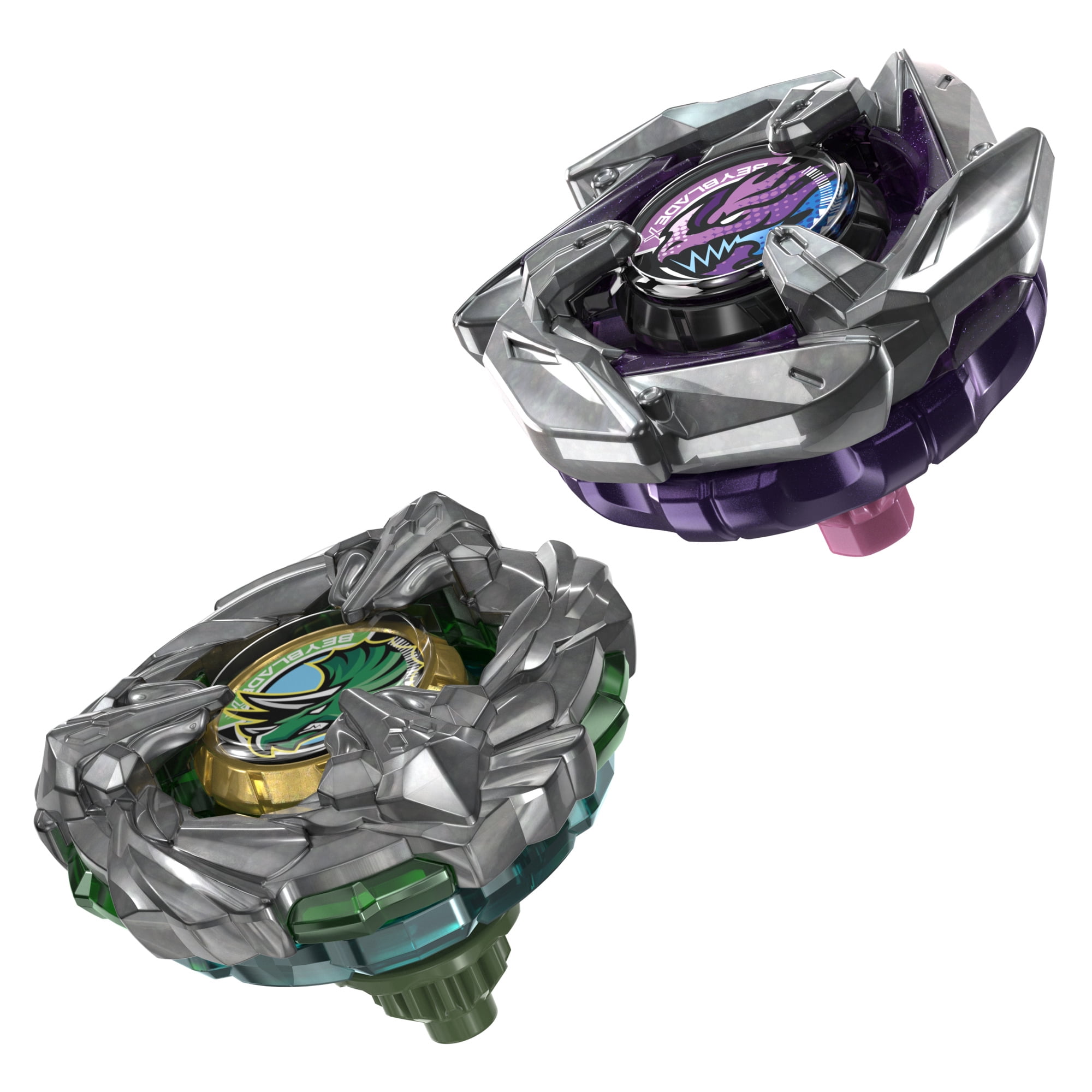 Beyblade X Brace Triceratops M-85BS BX & Dagger Dran 7-55K BX Dual Pack Set, Ages 8+